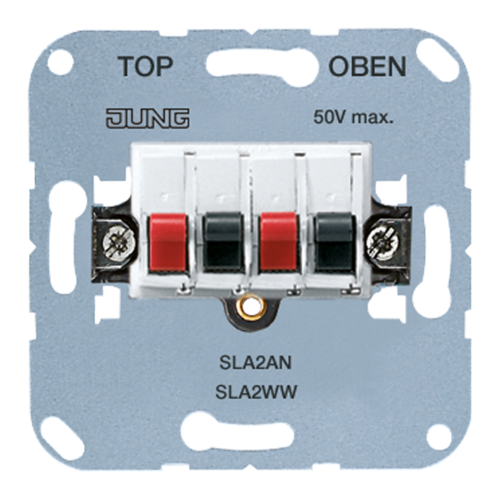 Аудио-розетка JUNG коллекции Jung, белый