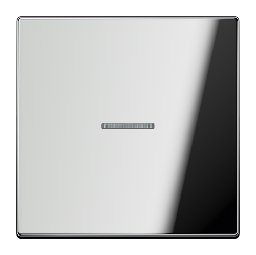 Клавиша с линзой JUNG LS METAL, хром