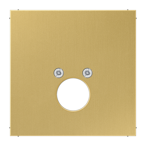 Накладка на аудиорозетку JUNG LS METAL, латунь