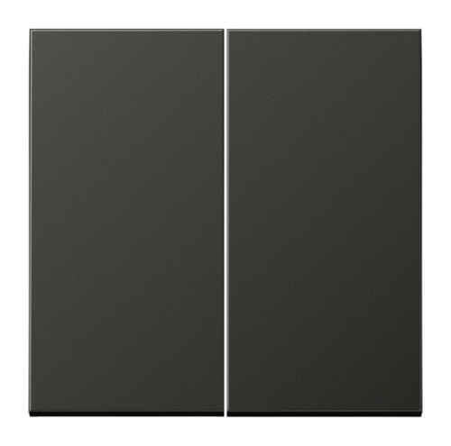 Клавиша двойная JUNG LS METAL, антрацит