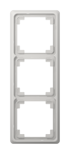 Рамка 3 поста JUNG CD 500, светло-серый