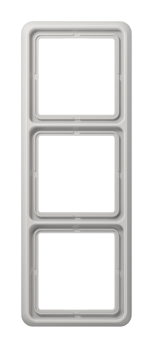 Рамка 3 поста JUNG CD, светло-серый