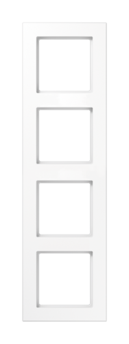 JUNG Белая Рамка 4-ая; термопласт