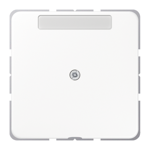 JUNG CD 500/CD plus Белый Вывод кабеля с полем для надписи