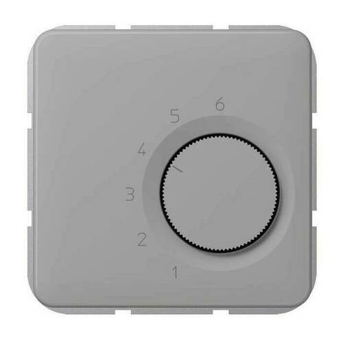 Терморегулятор Jung, механический, серый, TRCD236GR