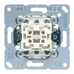 Механизм кнопки двухполюсного JUNG Коллекции JUNG, скрытый монтаж
