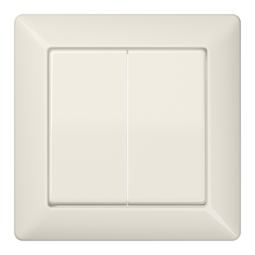 Клавиша двойная JUNG AS 500, бежевый