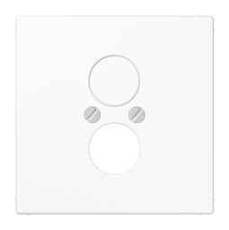 Накладка на аудиорозетку JUNG LS 990, белый