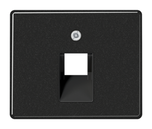 Накладка на розетку информационную JUNG SL 500, черный