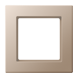 Рамка 1 пост JUNG A CREATION, шампань