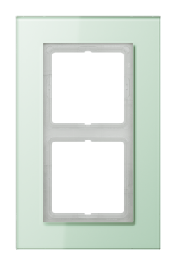 Рамка 2 поста JUNG LS PLUS, светло-зеленый