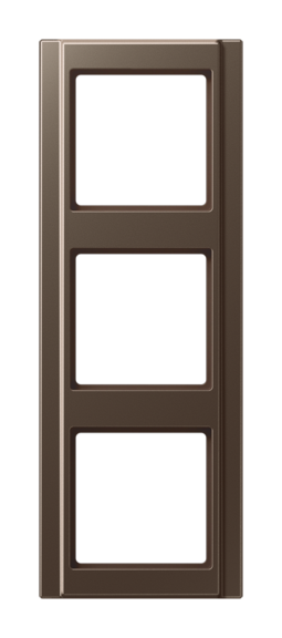 Рамка 3 поста JUNG A 500, мокко