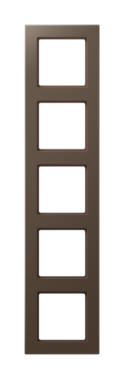 Рамка 5 постов JUNG A CREATION, мокко