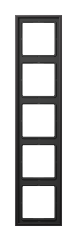 Рамка 5 постов JUNG LS METAL, темный алюминий