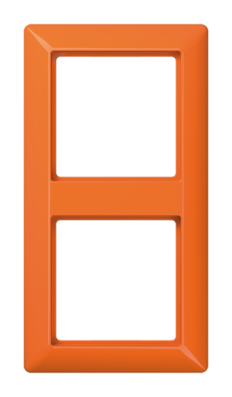 Рамка 2 поста JUNG AS 500, оранжевый