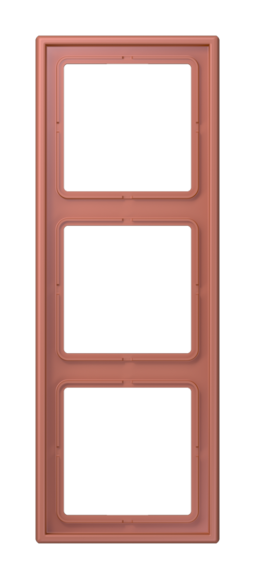 Рамка 3 поста JUNG LS 990, terre sienne brique