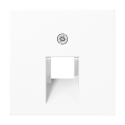 Накладка на розетку информационную JUNG AS 500, белый