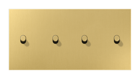 Накладка тумблера JUNG LS1912, латунь