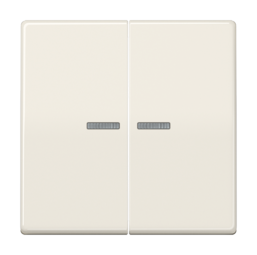 Клавиша двойная JUNG AS 500, бежевый