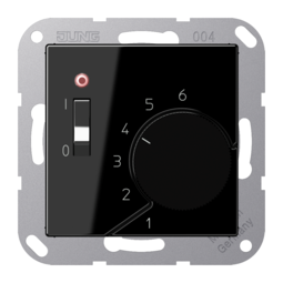 JUNG A 500 Черный Термостат комнатный, 10(4)А