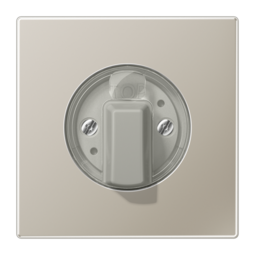 JUNG LS 990 Edelstal Накладка поворотного механизма сталь