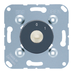 JUNG Поворотный выключатель 2-полюсный 20AX, 250В AC