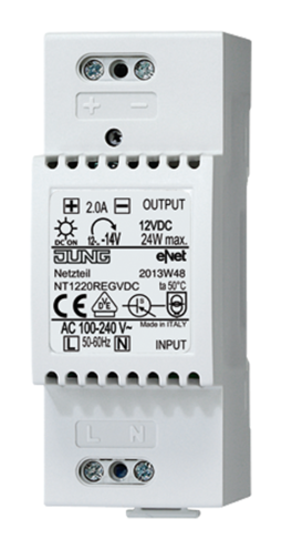 JUNG Блок питания на рейку 12В