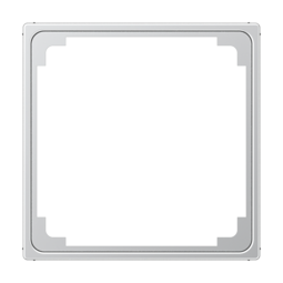 JUNG A 500 Алюминий Рамка промежуточная для монтажа изделий с крышкой 50х50