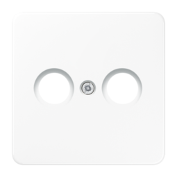 Крышка для телевизионной розетки; черная