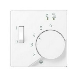 Накладка на терморегулятор Jung A 500, белый матовый, AFTR231PLWWM